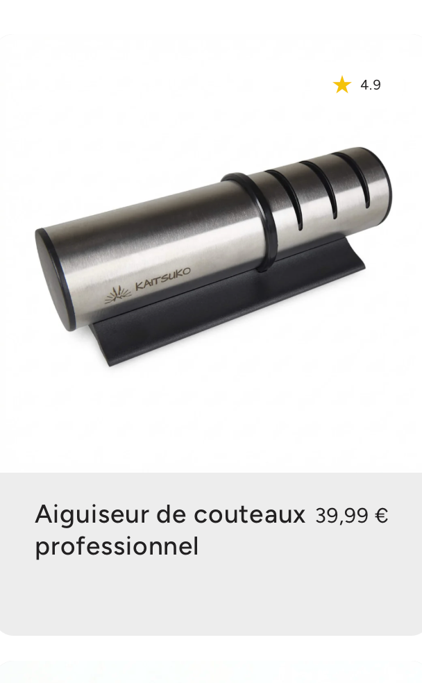 Aiguiseur de couteaux pro