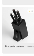 Bloc porte couteau