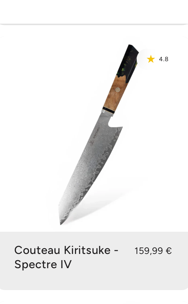 Couteaux Japonais - Collection Ryujin