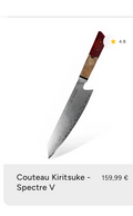 Couteaux Japonais - Collection Ginga