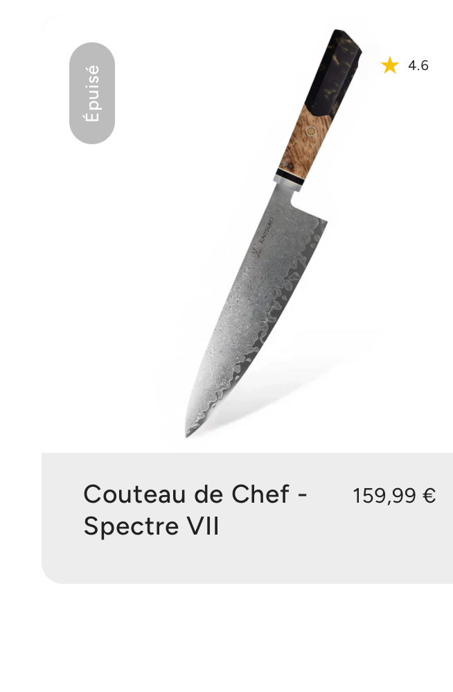 Couteaux Japonais - Collection Tessin